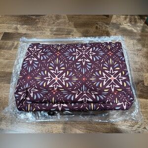 Thirty-One Fall Hues Geo Zipper Pouch